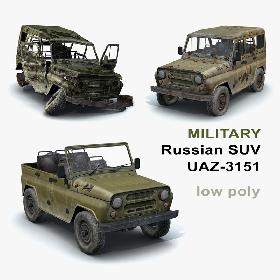 UAZ-3151 Military Set